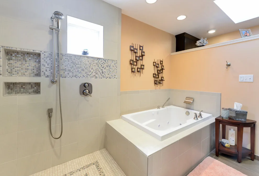Modern Luxury Bathroom and Bedroom Suite by Excel Remodeling - Photo 19