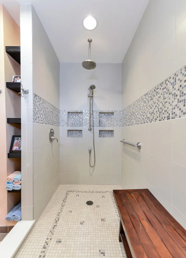 Modern Luxury Bathroom and Bedroom Suite by Excel Remodeling - Photo 9