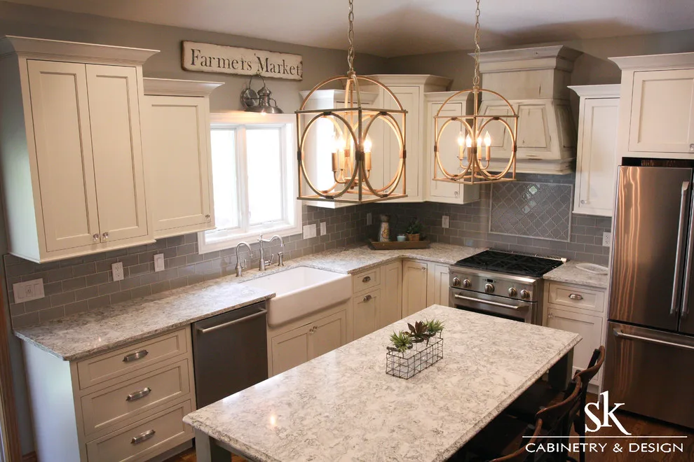 Coraville Modern Farmhouse Kitchen by SK Cabinetry & Design - Photo 7