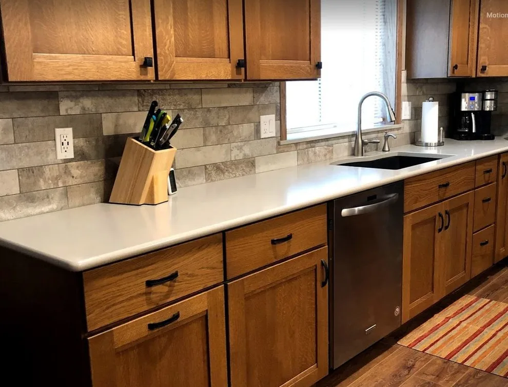 Artisan Quarterswan Oak Kitchen Renovation by Designs By Karen - Photo 32