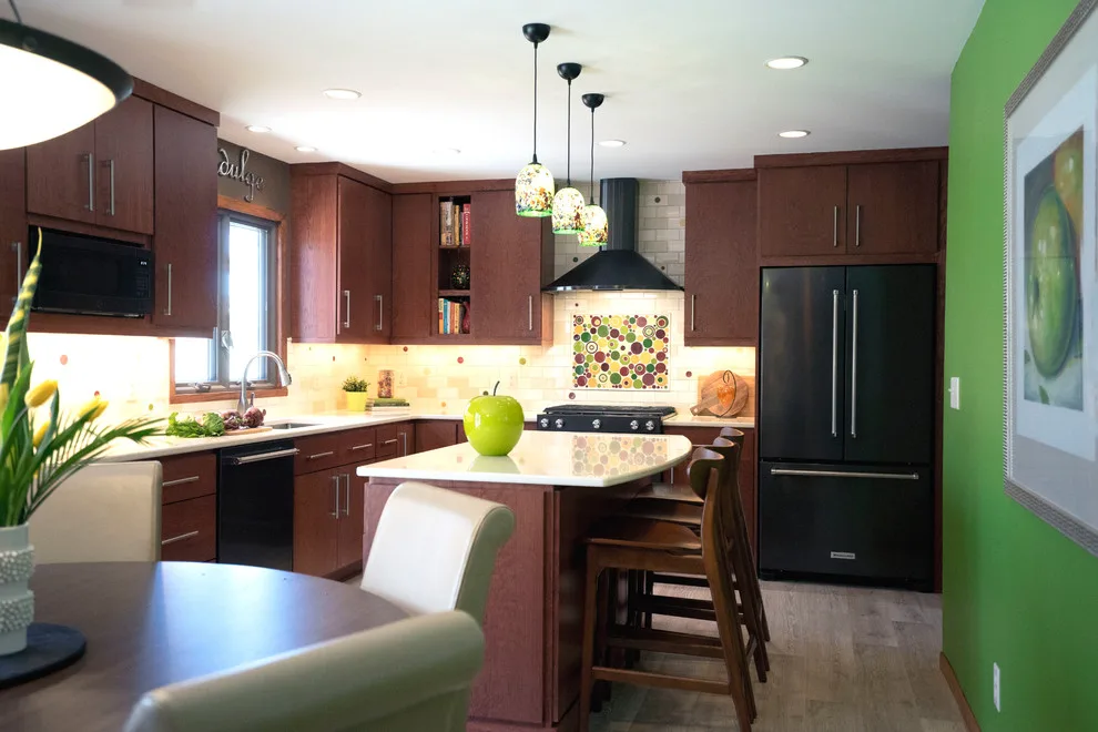 Vibrant and Imaginative Kitchen by Crystal Kitchen + Bath - Photo 3