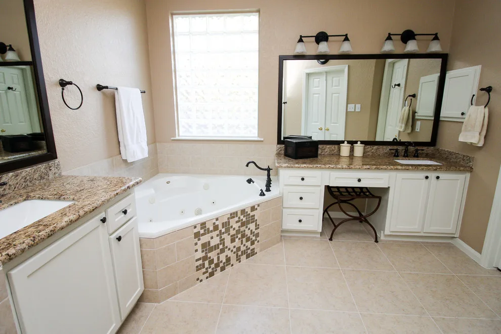 Murano Cream Master Bathroom Renovation by Griffin Design - Photo 12