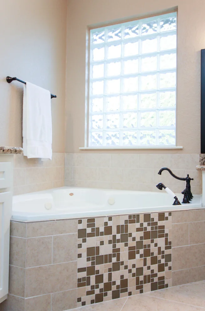 Murano Cream Master Bathroom Renovation by Griffin Design - Photo 2