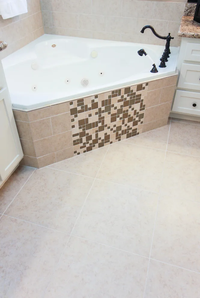 Murano Cream Master Bathroom Renovation by Griffin Design - Photo 6