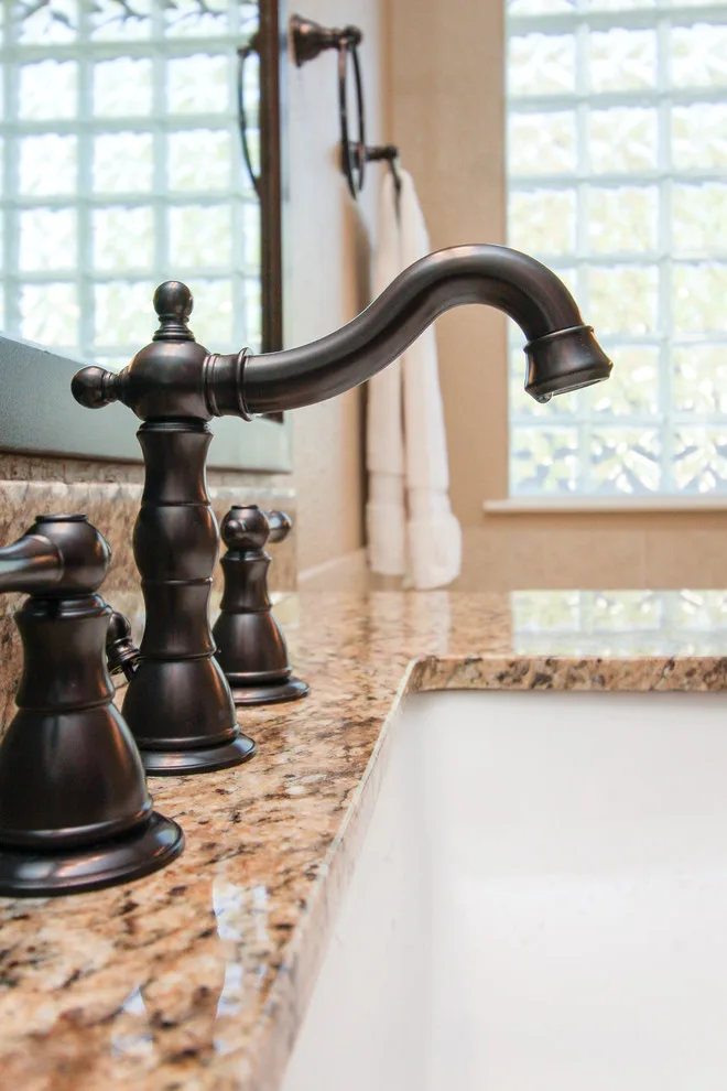 Murano Cream Master Bathroom Renovation by Griffin Design - Photo 17