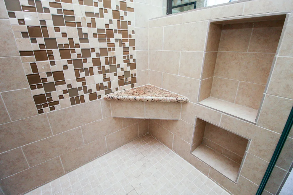 Murano Cream Master Bathroom Renovation by Griffin Design - Photo 5