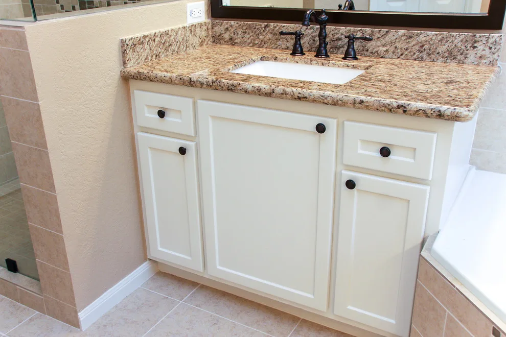 Murano Cream Master Bathroom Renovation by Griffin Design - Photo 10