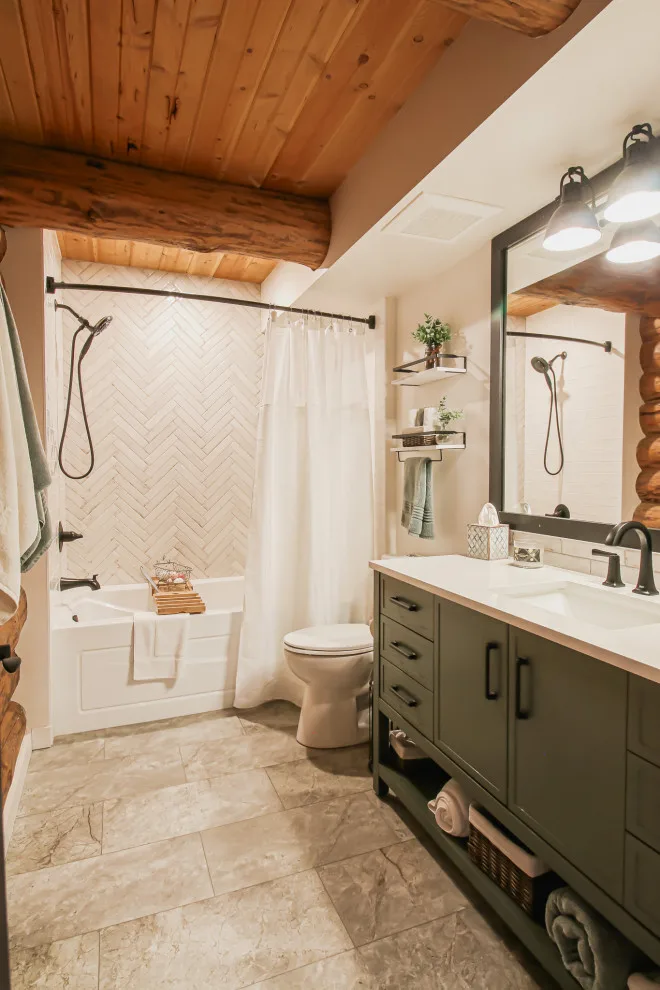 Crystal Lake Cabin Renovation by Traci Rauner Design - Photo 5