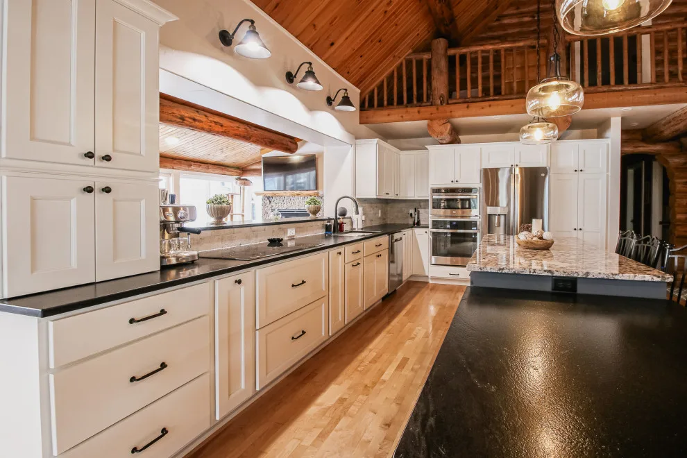 Crystal Lake Cabin Renovation by Traci Rauner Design - Photo 4