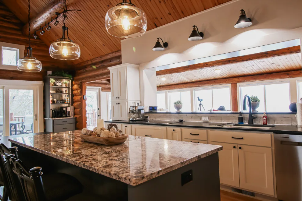 Crystal Lake Cabin Renovation by Traci Rauner Design - Photo 2