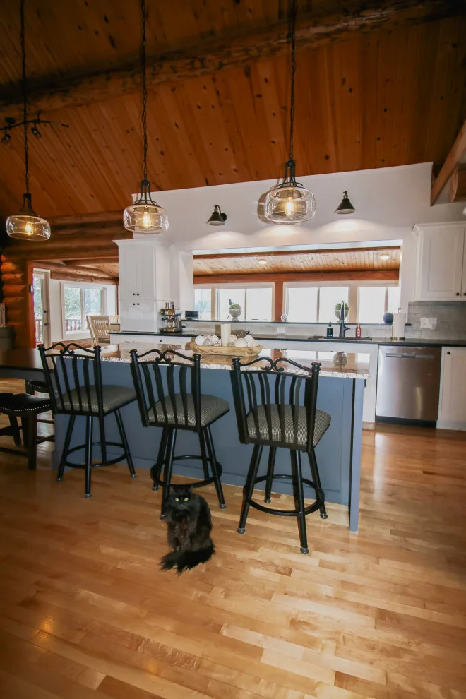 Crystal Lake Cabin Renovation by Traci Rauner Design - Photo 3