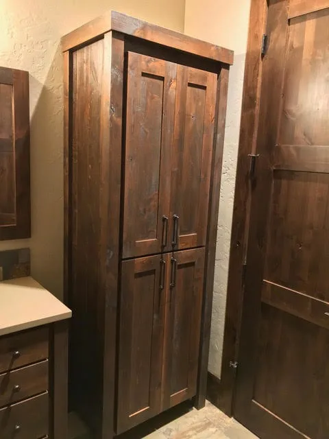 Tailored Bathroom Vanity Cabinets by Cedar Mountain Woodwrights - Photo 5