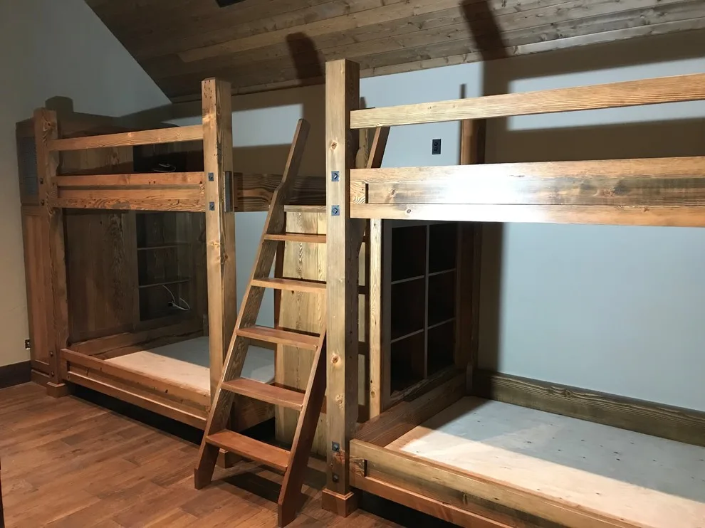 Personalized bunk beds by Cedar Mountain Woodwrights - Photo 6