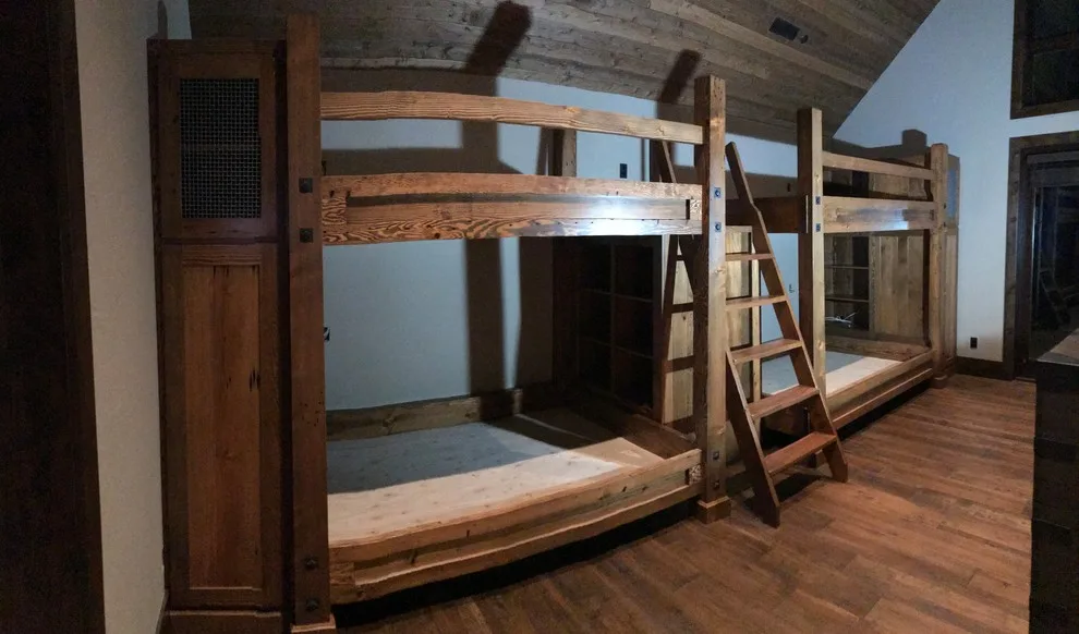 Personalized bunk beds by Cedar Mountain Woodwrights - Photo 8