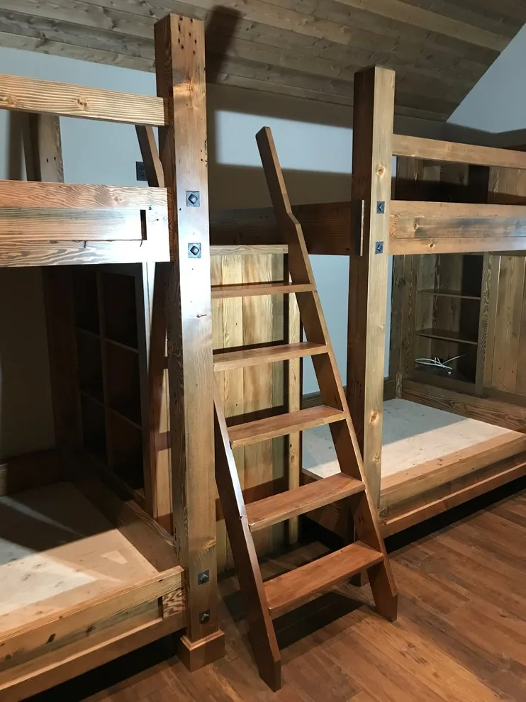Personalized bunk beds by Cedar Mountain Woodwrights - Photo 2