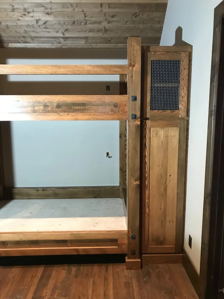 Personalized bunk beds by Cedar Mountain Woodwrights - Photo 3