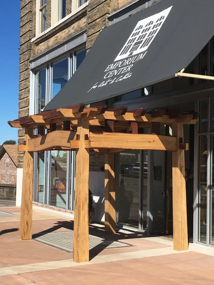 Oriental-Inspired Pergola by Homestead Timber Frames - Photo 2