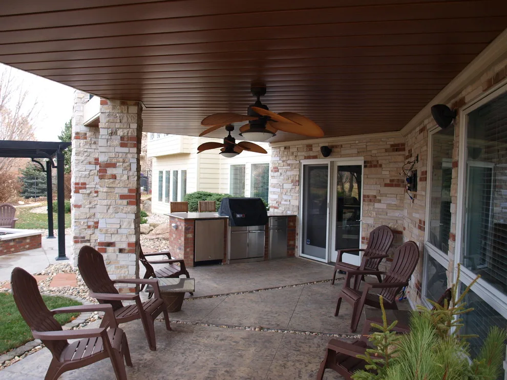 Omaha, NE Craftsman-Style Patio and Deck by Precision Enterprises, Inc. - Photo 2