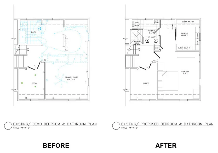 Bedford, MA Primary Bathroom Renovation at Bandera Residence by Yusra Design Build - Photo 9