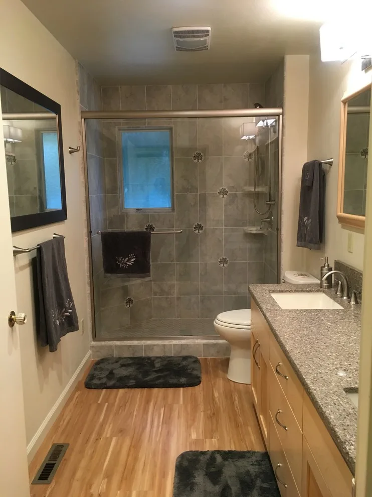 Restroom Renovation by Lawrence Adams Const. & Melindas Interior Designs - Photo 2
