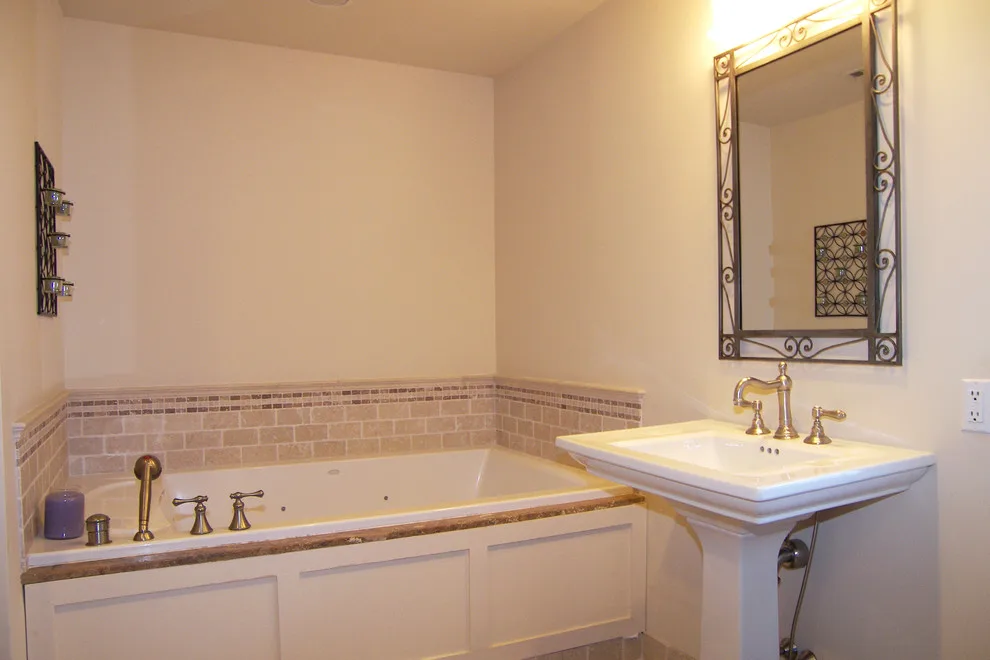 Marble Master Bathroom in Bedford Hills by Gerety Building And Restoration - Photo 2
