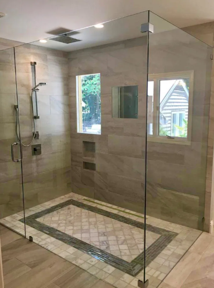 Restrooms by Dimension Design & Construction, LLC. - Photo 2