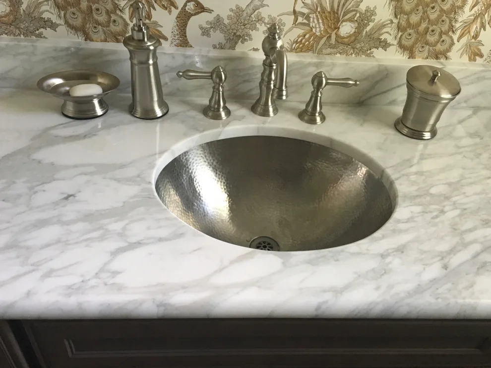 Restrooms by Dimension Design & Construction, LLC. - Photo 14