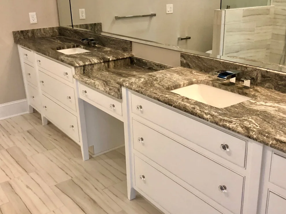 Restrooms by Dimension Design & Construction, LLC. - Photo 17