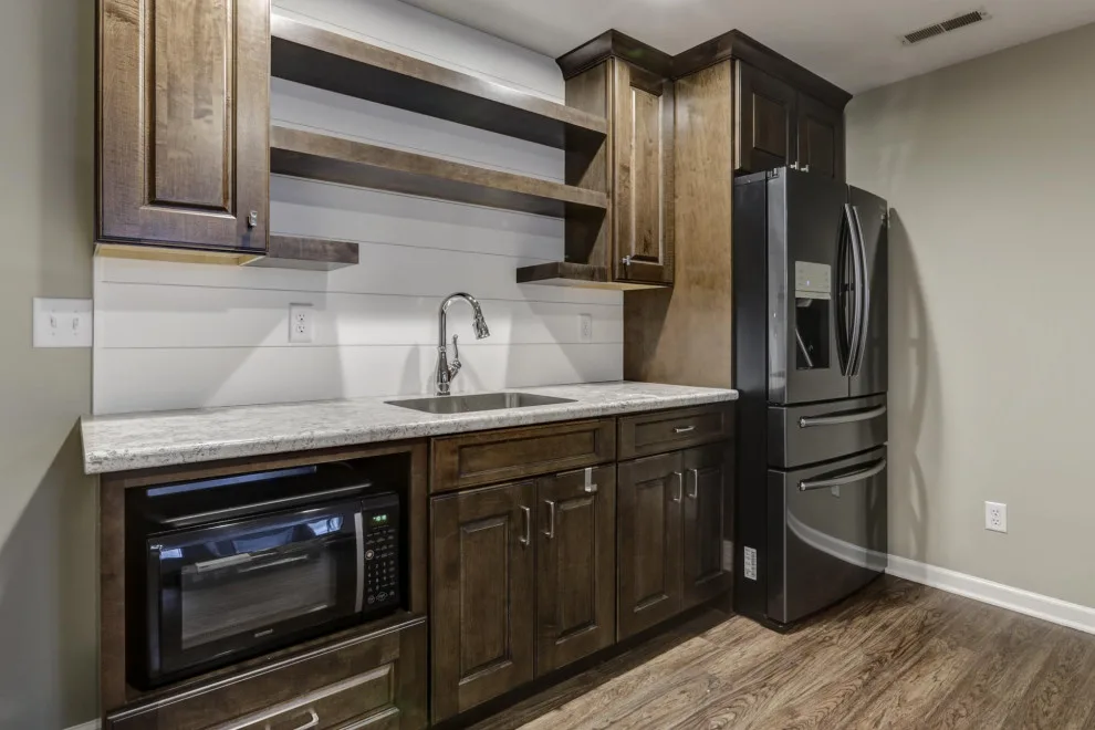 Baywood basement renovation by BJ Armstrong Custom Homes - Photo 7