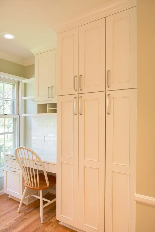 Andover Road White Transitional Kitchen by Alpha Design + Build - Photo 10
