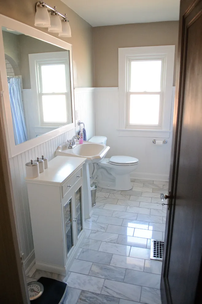 Broad Ripple Bungalow Restroom by Jensen Design - Photo 2
