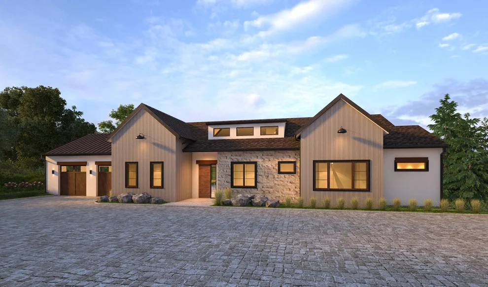 Sonoma Farmhouse in Calistoga by The Custom Home Company - Photo 2