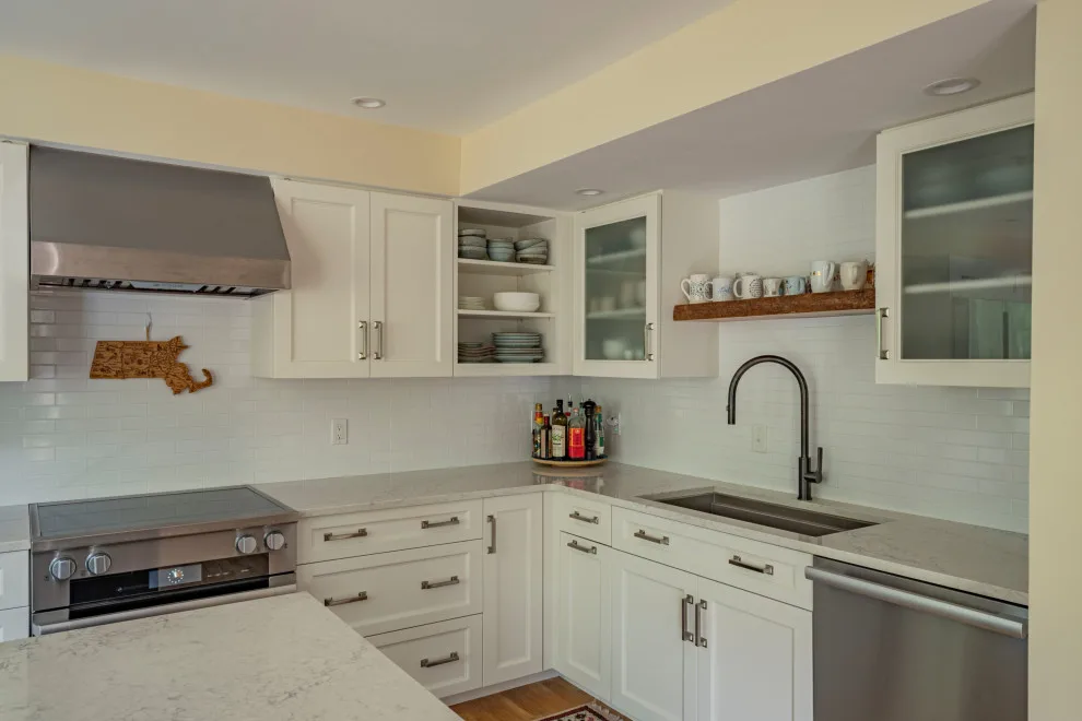 Cambridge Apartment Kitchen by WORKS By Jesse DeBenedictis, LLC - Photo 13