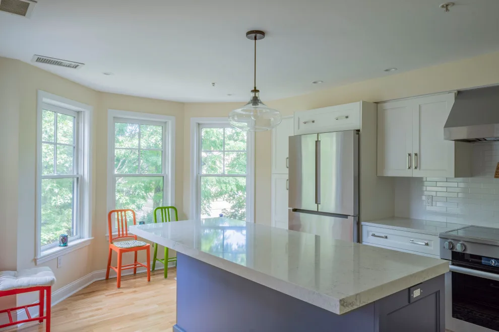 Cambridge Apartment Kitchen by WORKS By Jesse DeBenedictis, LLC - Photo 19