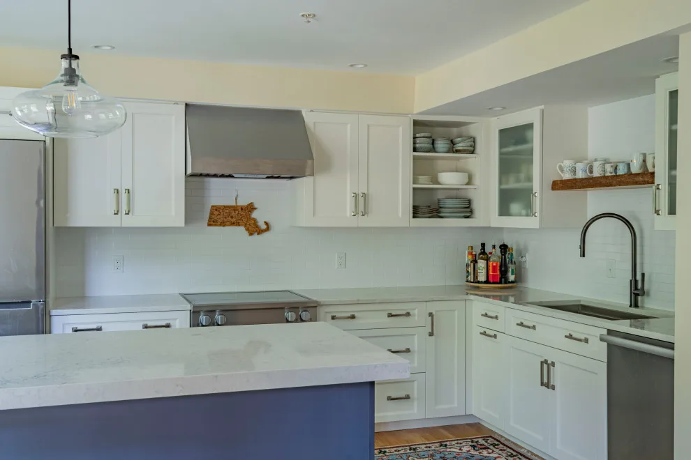 Cambridge Apartment Kitchen by WORKS By Jesse DeBenedictis, LLC - Photo 8