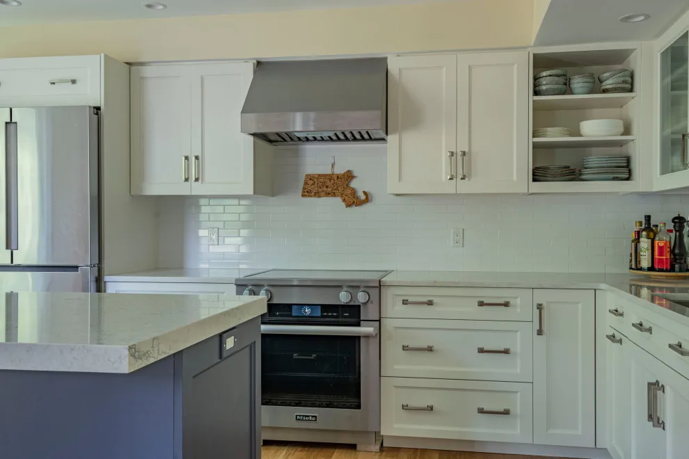 Cambridge Apartment Kitchen by WORKS By Jesse DeBenedictis, LLC - Photo 9