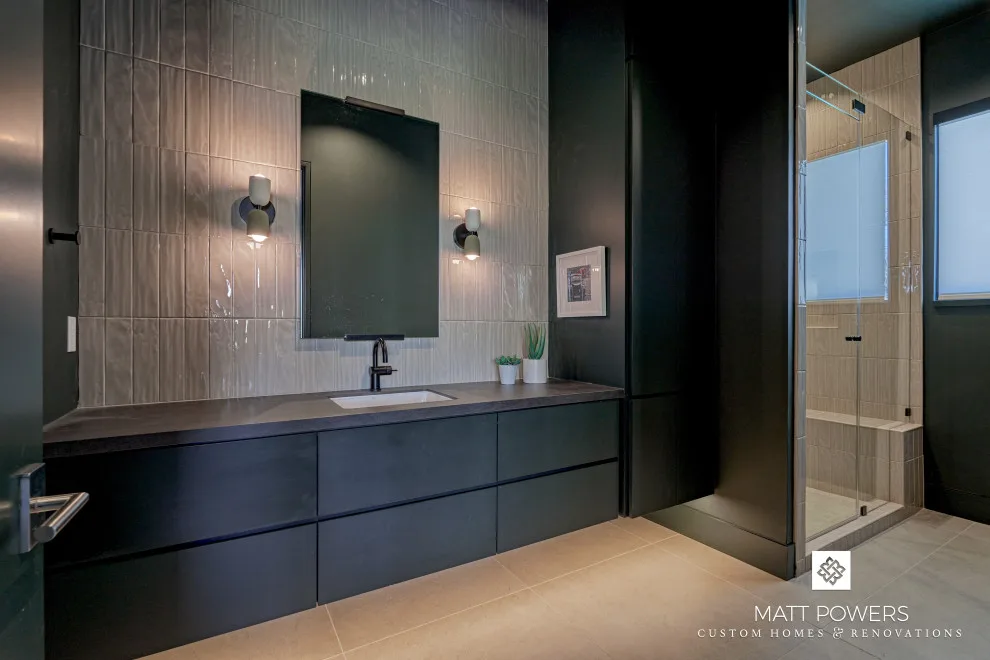 Carlton Woods Contemporary Golf Course Residence by Matt Powers Custom Homes & Renovations - Photo 20