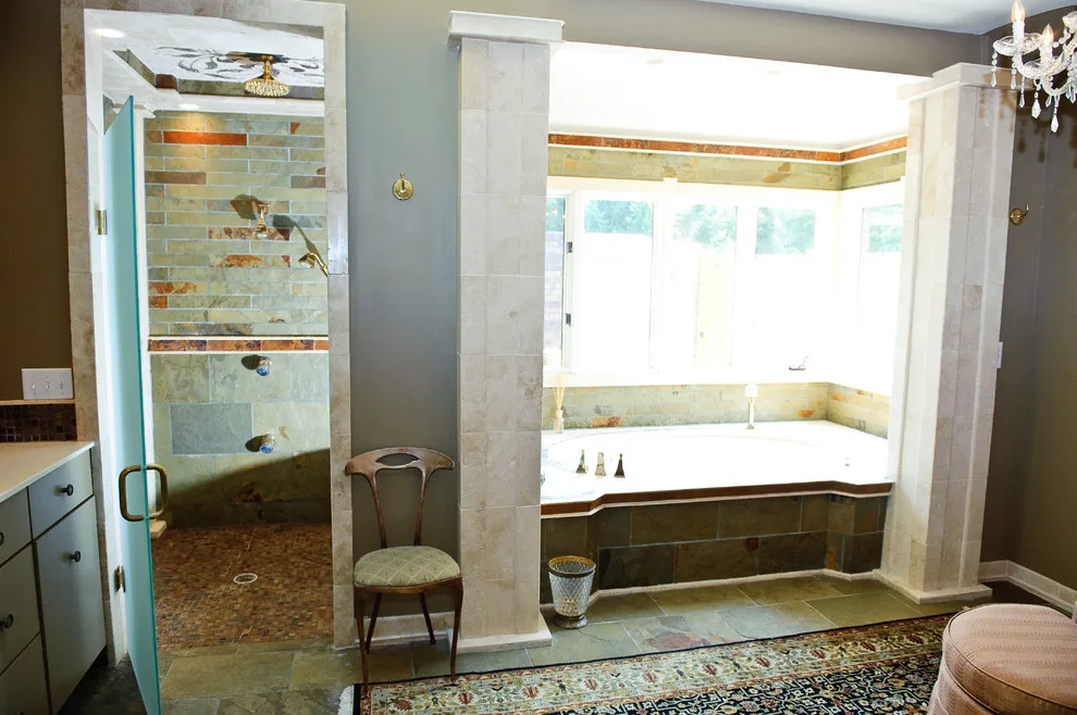 Carmel Tile Mosaic Bathroom by Jensen Design - Photo 12