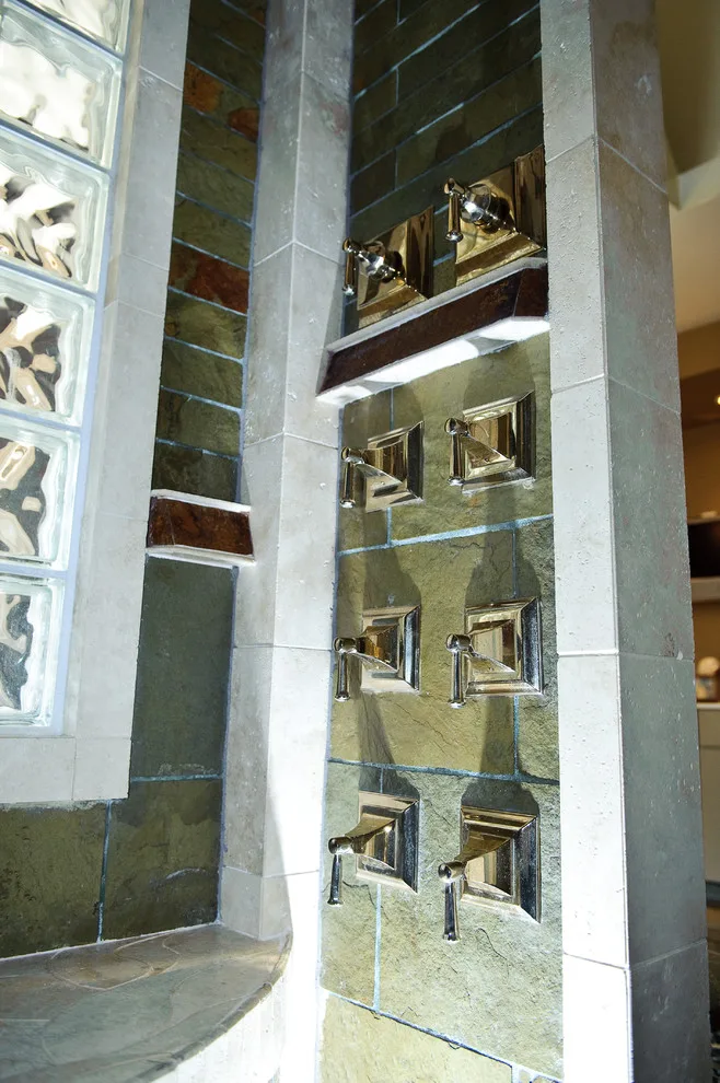 Carmel Tile Mosaic Bathroom by Jensen Design - Photo 5