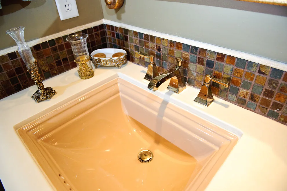 Carmel Tile Mosaic Bathroom by Jensen Design - Photo 2