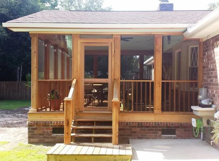 Cedar Enclosed Porch by Brace Builders LLC - Photo 2