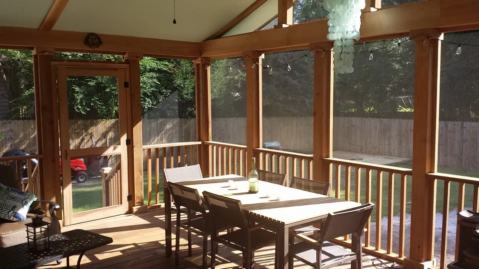 Cedar Enclosed Porch by Brace Builders LLC - Photo 3