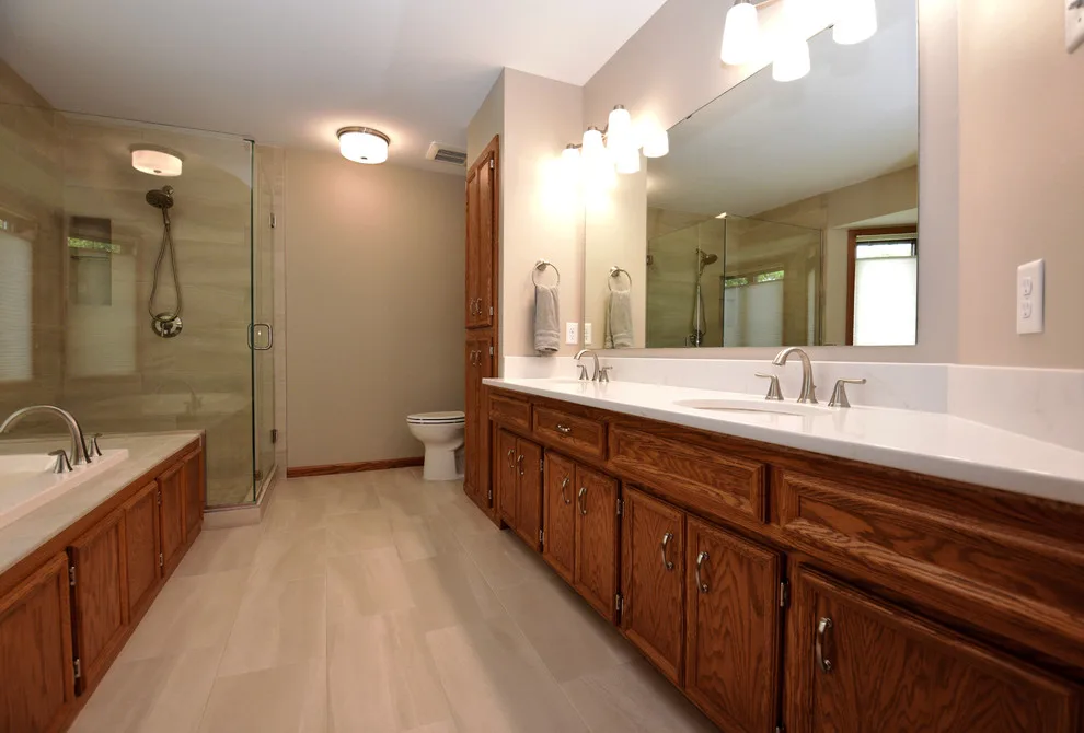 Timeless Master Bathroom by EdgeWork Design Build - Photo 12