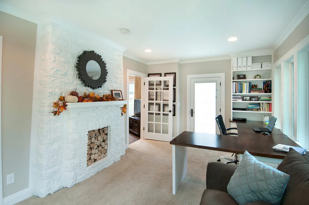 Home Office in Clintonville, OH by NJW Renovations Unlimited - Photo 4