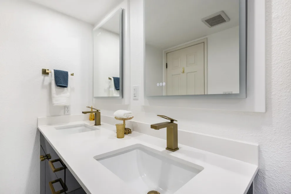 University Place Coastal Chic Bathroom Renovation by United Signature - Photo 6