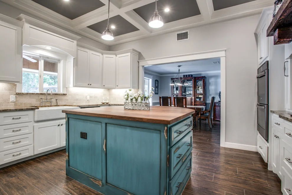 Tray Ceiling Kitchen by Swanson Renovations - Luxury Design & Build - Photo 5
