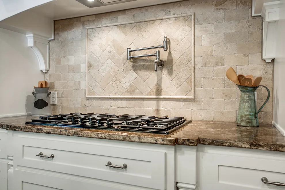 Tray Ceiling Kitchen by Swanson Renovations - Luxury Design & Build - Photo 2