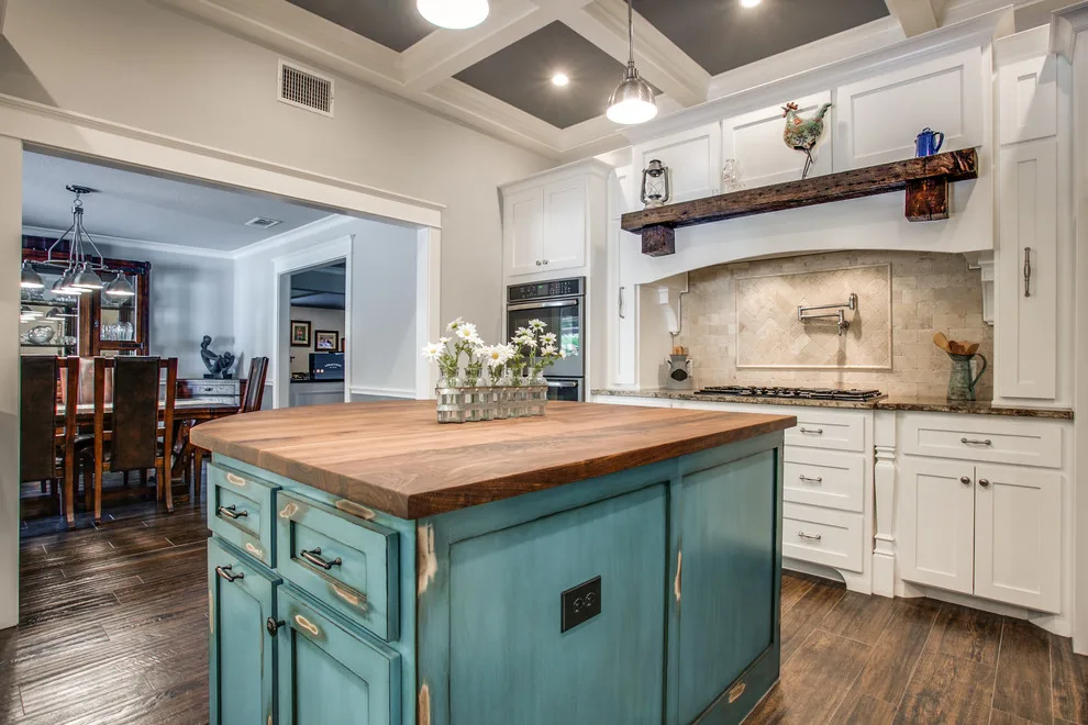 Tray Ceiling Kitchen by Swanson Renovations - Luxury Design & Build - Photo 3