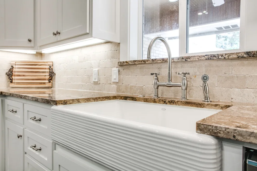 Tray Ceiling Kitchen by Swanson Renovations - Luxury Design & Build - Photo 4
