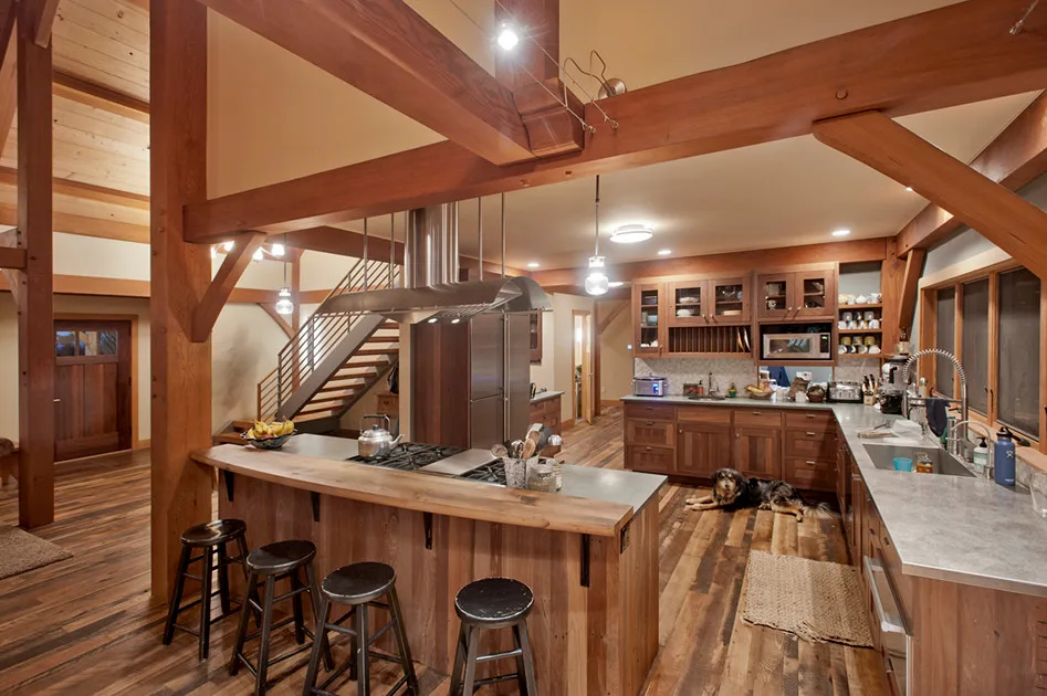 Reclaimed Comfort by New Energy Works Timberframers - Photo 7